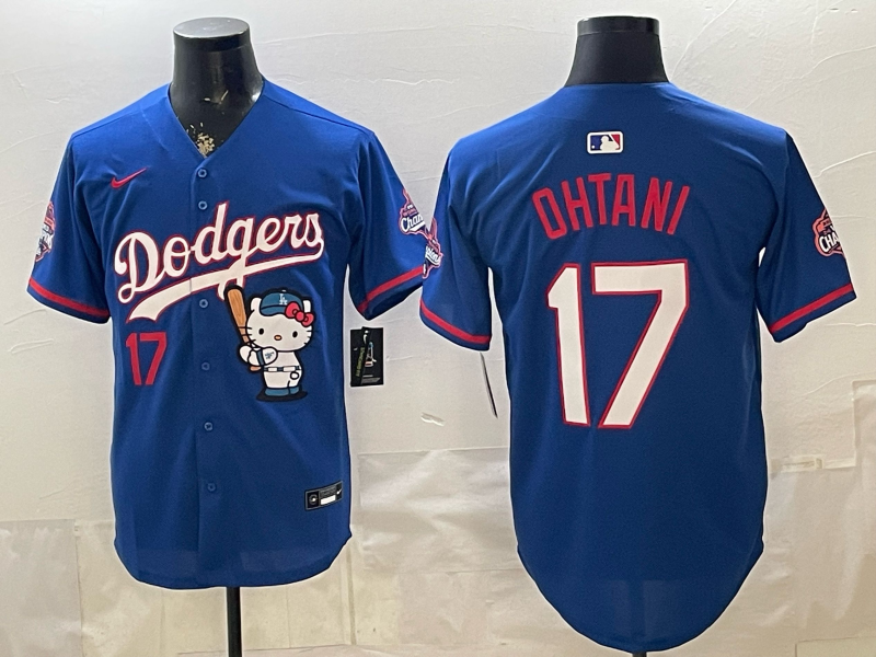 Men Los Angeles Dodgers #17 ohtani blue Game 2026 Nike MLB Jersey 052112